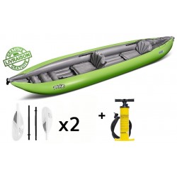 PACK TWIST 2/1 ,-  kayak gonflable 1 ou 2 places (GUMOTEX)
