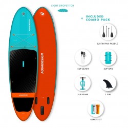 Stand up paddle gonflable Luckey 10'2 de la marque Aquadesign