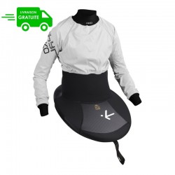 Jupe anorak manches longues de kayak ou canoë Jackpot Zephyr de la marque Hiko