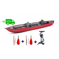 Pack kayak gonflable Thaya, de la marque Gumotex