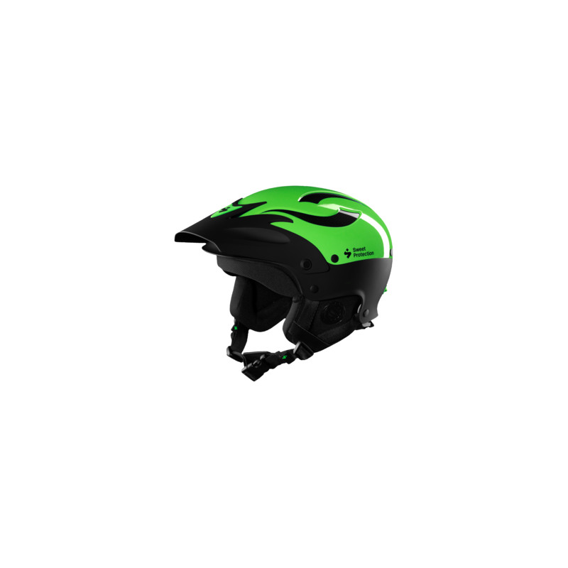 Casque de rivière Sweet Rocker vert Casque de rivière Sweet Rocker vert