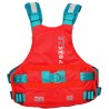 Gilet de kayak rivière Wrapid Guide rouge dos, de la marque Peak