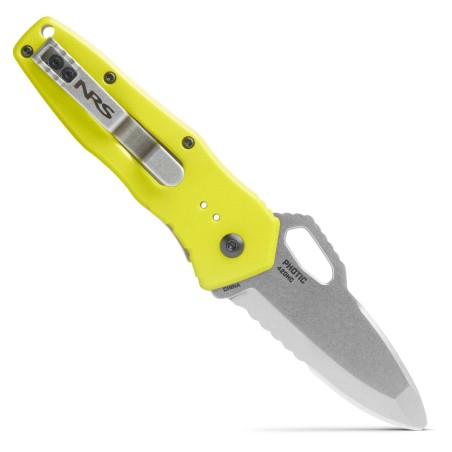 Couteau pliable Photic Jaune de la marque NRS