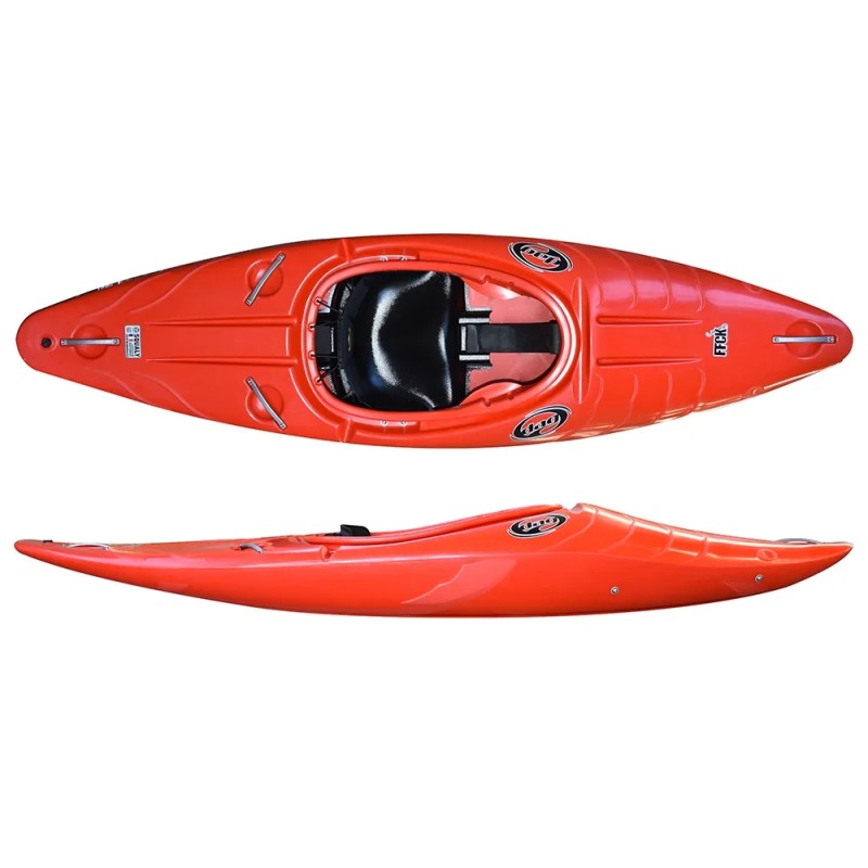 Kayak de rivière et freeride club Squaly rouge de la marque Dag